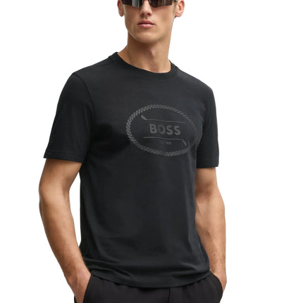 Boss Green Heritage Tee - Black
