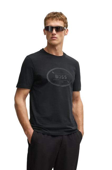 Boss Green Heritage Tee - Black