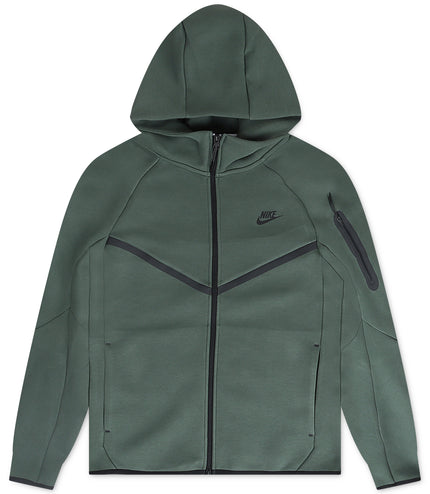 Nike Mens Tech Full Zip Windrunner Hoodie - Vintage Green/Black