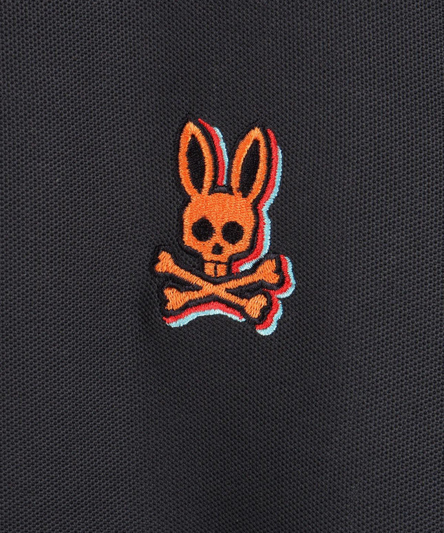 Psycho Bunny Sanderson Pique Polo - Navy - Denim Exchange