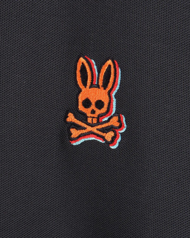 Psycho Bunny Sanderson Pique Polo - Navy - Denim Exchange 