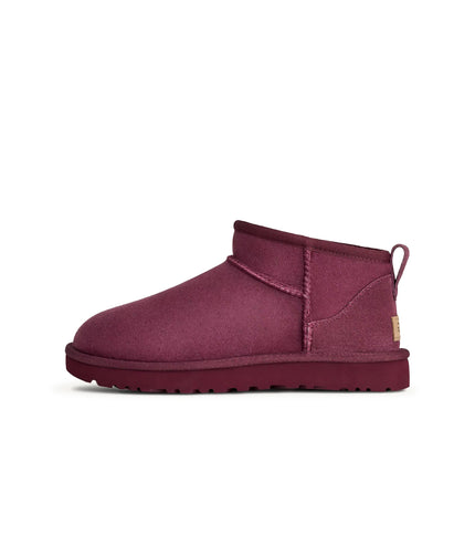 UGG Womens Classic Ultra Mini - Burnt Magenta