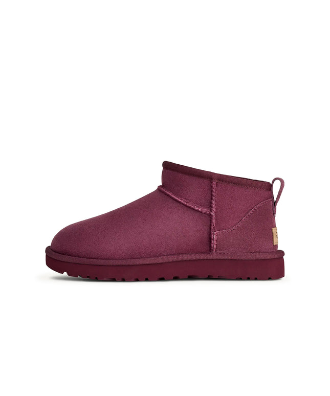 UGG Womens Classic Ultra Mini - Burnt Magenta