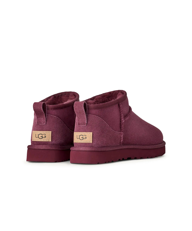 UGG Womens Classic Ultra Mini - Burnt Magenta