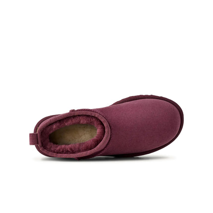 UGG Womens Classic Ultra Mini - Burnt Magenta