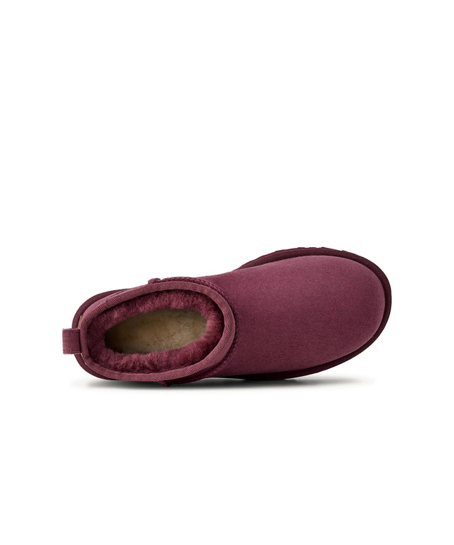 UGG Womens Classic Ultra Mini - Burnt Magenta