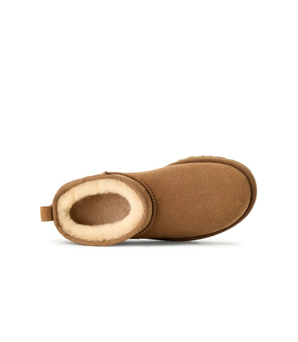 UGG Womens Classic Ultra Mini - Chestnut