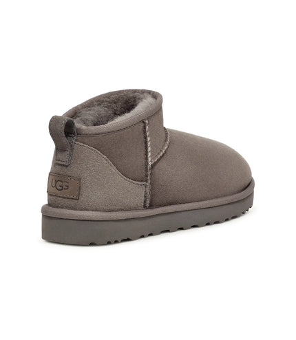 UGG Womens Classic Ultra Mini - Grey