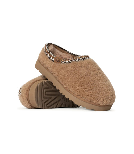 UGG Womens Tasman Maxi Curly - Chestnut