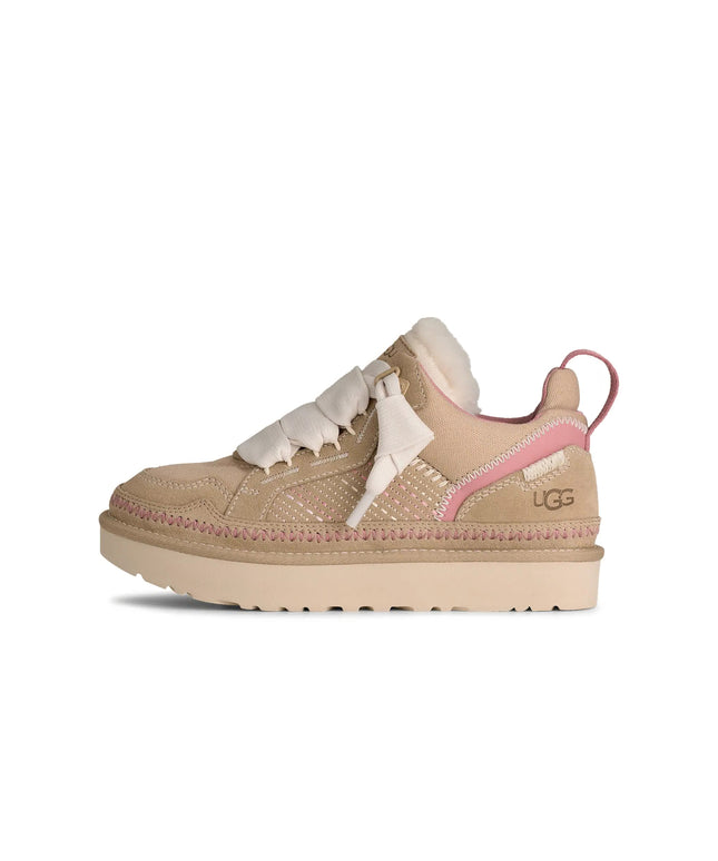 UGG Womens Lowmel Meadow Sneaker - Sand Castle