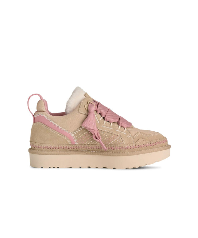 UGG Womens Lowmel Meadow Sneaker - Sand Castle
