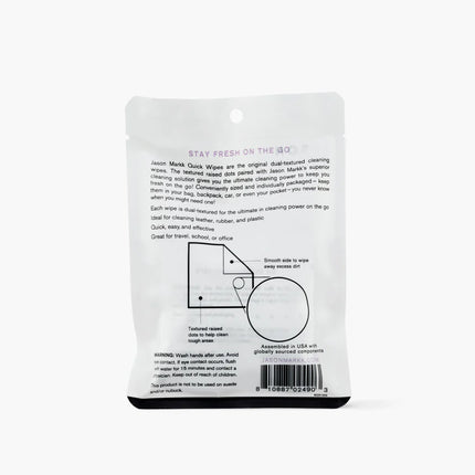 Jason Markk Quick Wipes 3 Pack