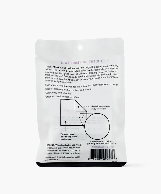 Jason Markk Quick Wipes 3 Pack
