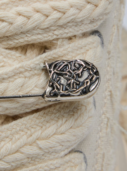 Valabasas Vision Shoes - Cream Leather