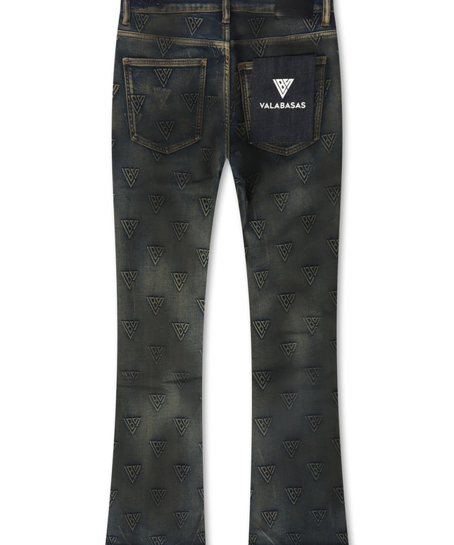 Valabasas Tagged Stacked Denim - Dirty Vintage
