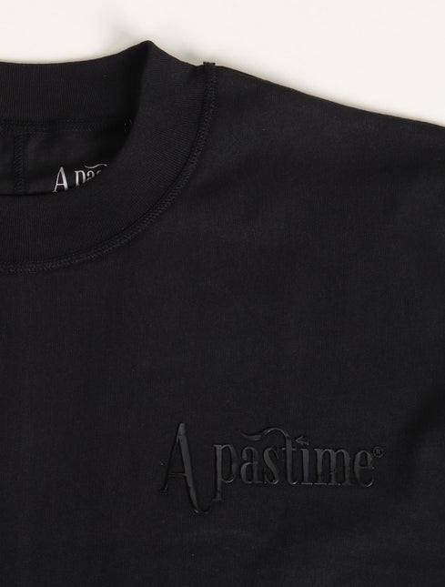 Apastime Vacation in Portugal S/S Knit Shirt - Black - Denim Exchange USA