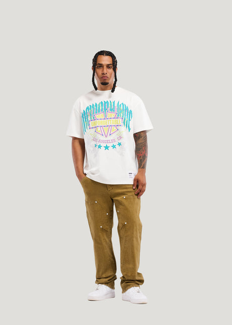 Memory Lane Unforgettable Shield Tee - Antique White