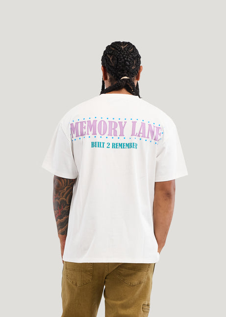 Memory Lane Unforgettable Shield Tee - Antique White