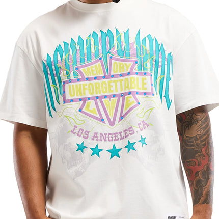 Memory Lane Unforgettable Shield Tee - Antique White