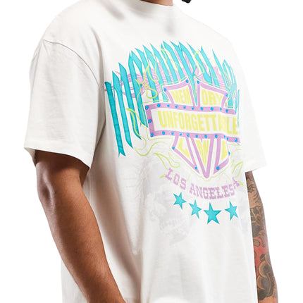 Memory Lane Unforgettable Shield Tee - Antique White