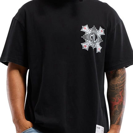 Memory Lane Cross Tee - Vintage Black