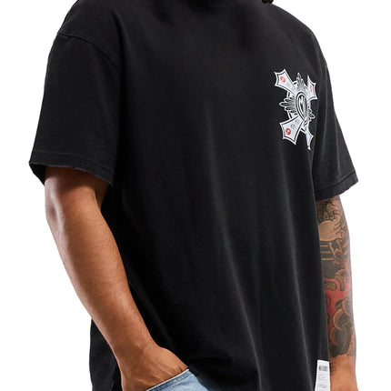 Memory Lane Cross Tee - Vintage Black