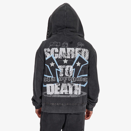 Gala Original Harpy Grommet Hoodie - Washed Black