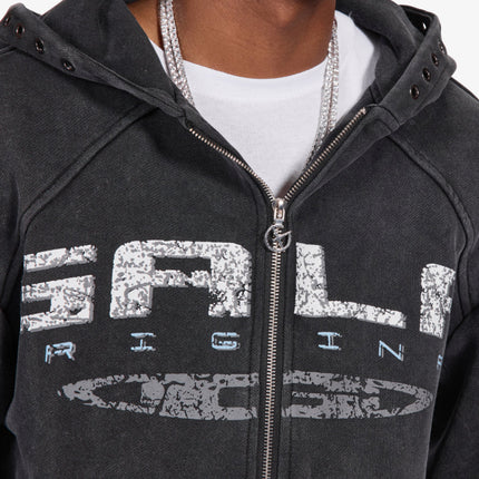 Gala Original Harpy Grommet Hoodie - Washed Black