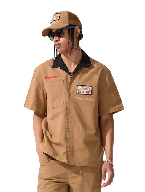 Jordan Craig The Re-up Mechanic Shirt - Wheat