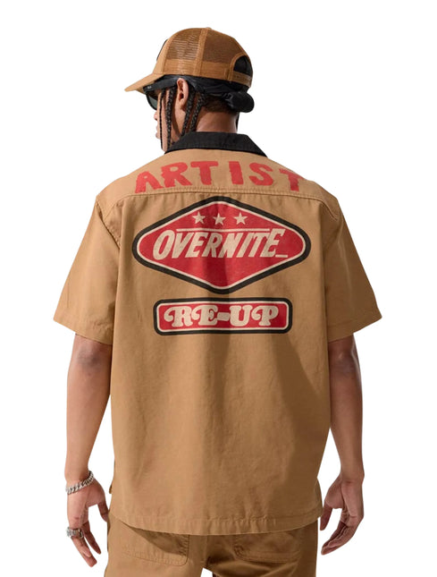 Jordan Craig The Re-up Mechanic Shirt - Wheat