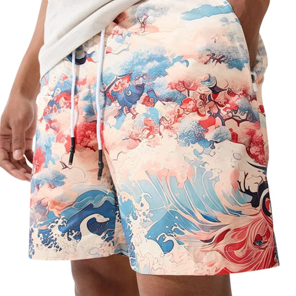 Jordan Craig Ibiza Lounge Shorts - Coral