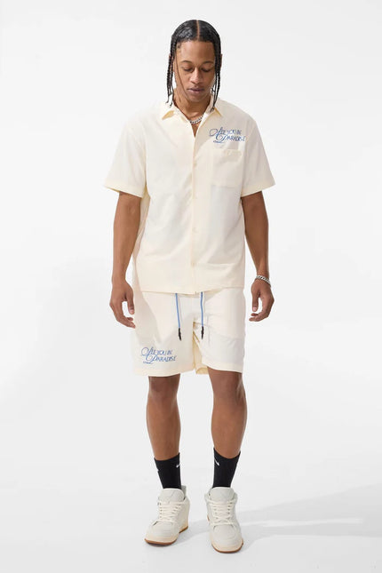 Jordan Craig Oakland Mechanic Button Up - Cream