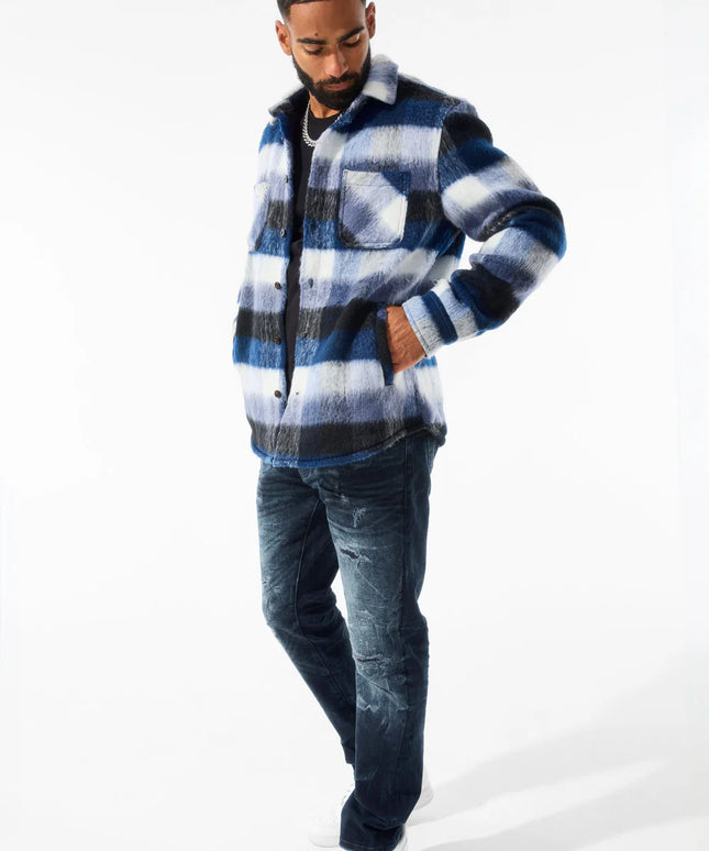 Jordan Craig See You In Paradise Sherpa Jacket - Blue