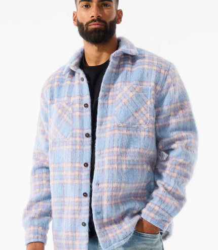 Jordan Craig See You In Paradise Sherpa Jacket - Sky Blue