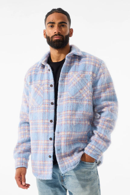 Jordan Craig See You In Paradise Sherpa Jacket - Sky Blue