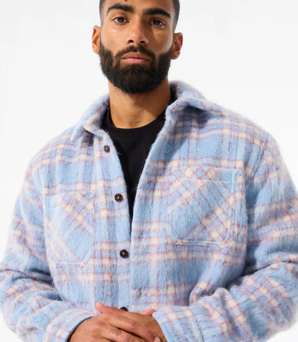 Jordan Craig See You In Paradise Sherpa Jacket - Sky Blue