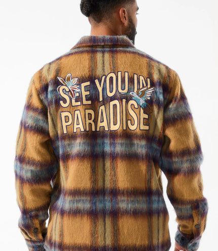 Jordan Craig See You In Paradise Sherpa Jacket - Wheat