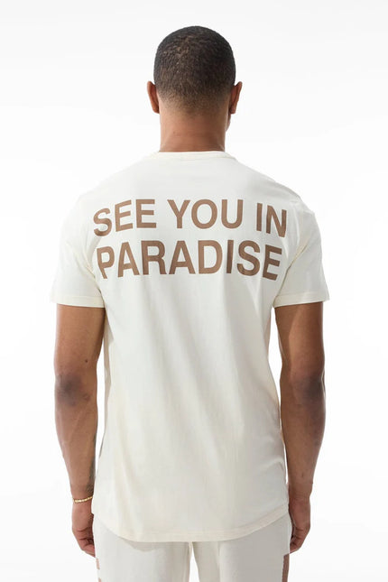 Jordan Craig Paradise Tee - Cream