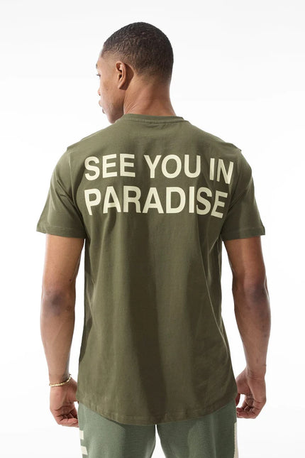 Jordan Craig Paradise Tee - Olive