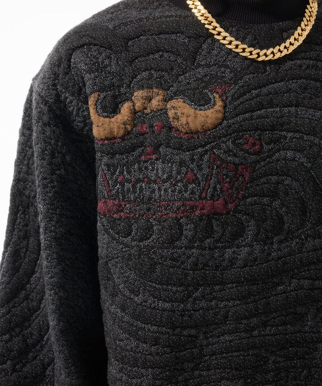 Sudadera con cuello redondo Jordan Craig Tapestry - Dragón Negro