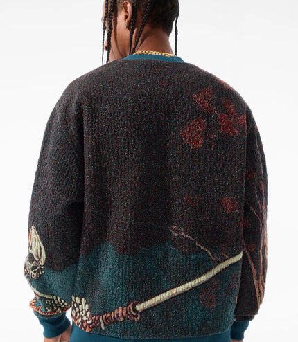 Jordan Craig Tapestry Crewneck - Skulletal