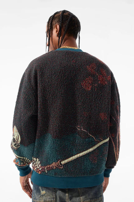 Jordan Craig Tapestry Crewneck - Skulletal