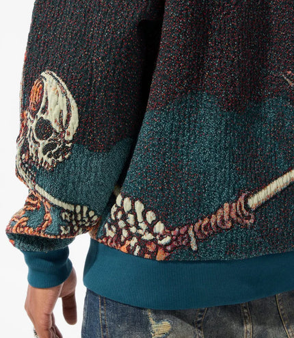 Jordan Craig Tapestry Crewneck - Skulletal