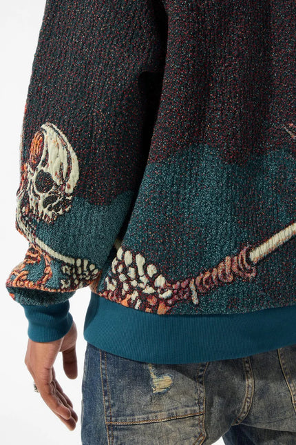 Jordan Craig Tapestry Crewneck - Skulletal