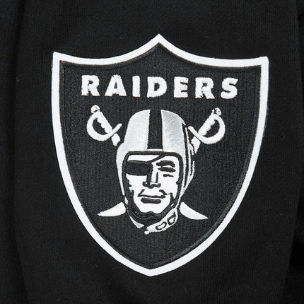 Pro Standard Las Vegas Raiders Wingspan Drop Shoulder Hoodie - Black