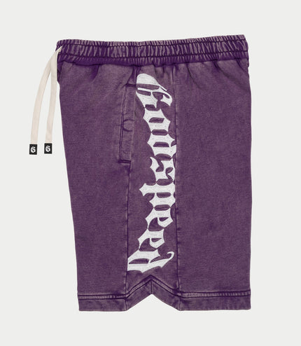 Godspeed CourtSide Shorts - Washed Purple