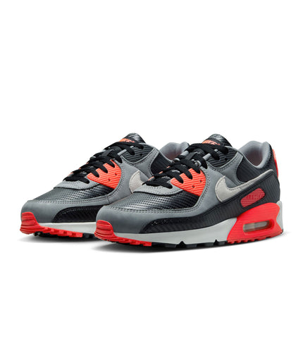 Nike Mens Air Max 90 Premium - Carboned Fiber Infrared