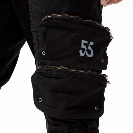 Jordan Craig Field Tech Slim Fit Cargo Pants - Black