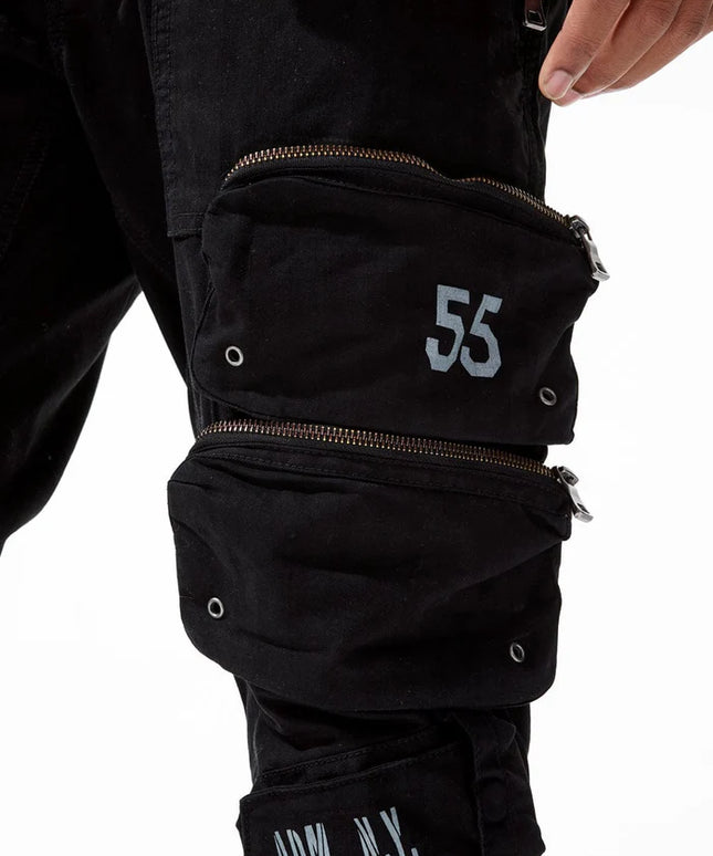 Jordan Craig Field Tech Slim Fit Cargo Pants - Black