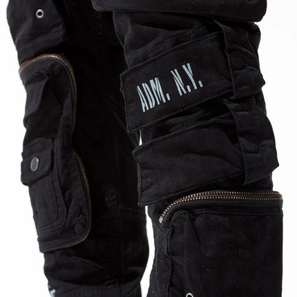 Jordan Craig Field Tech Slim Fit Cargo Pants - Black